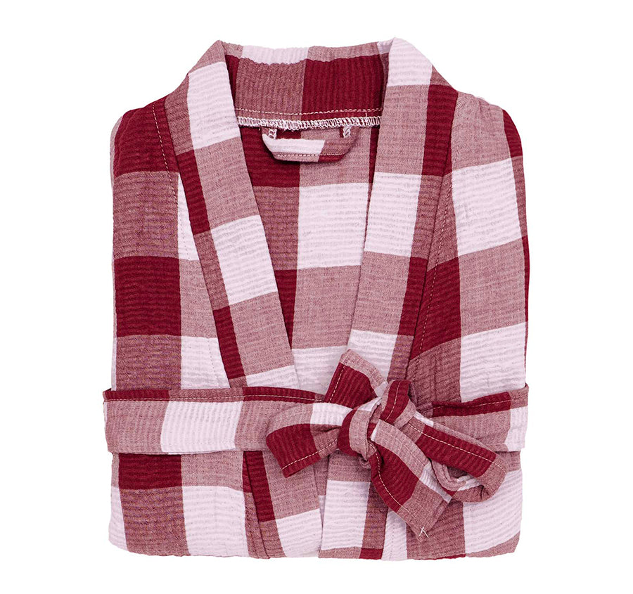 Willow Short Robe Range Berry