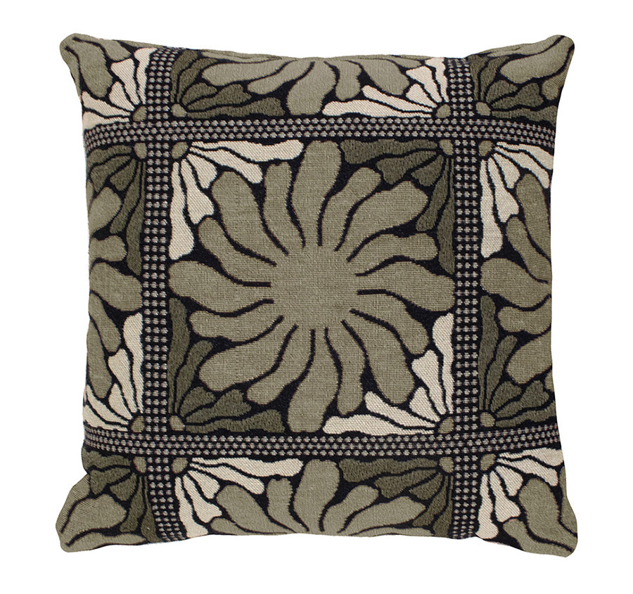 Zinnia 50x50cm Filled Cushion Moss