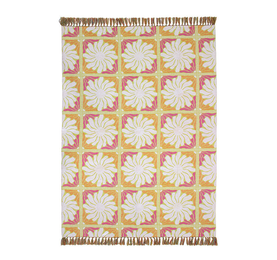 Zinnia 130x180cm Throw Rug Sorbet