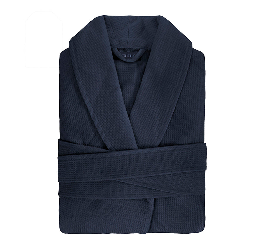 Chateau Waffle Robe Navy