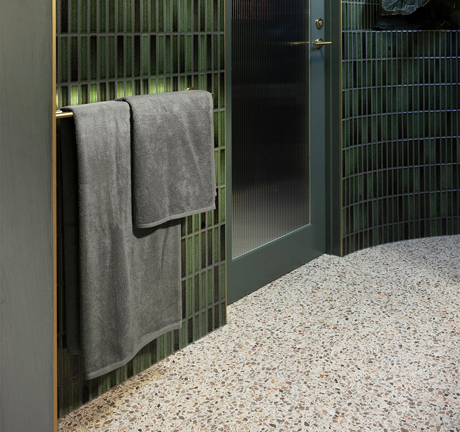 Chateau 800gsm Cotton Bath Mat Charcoal