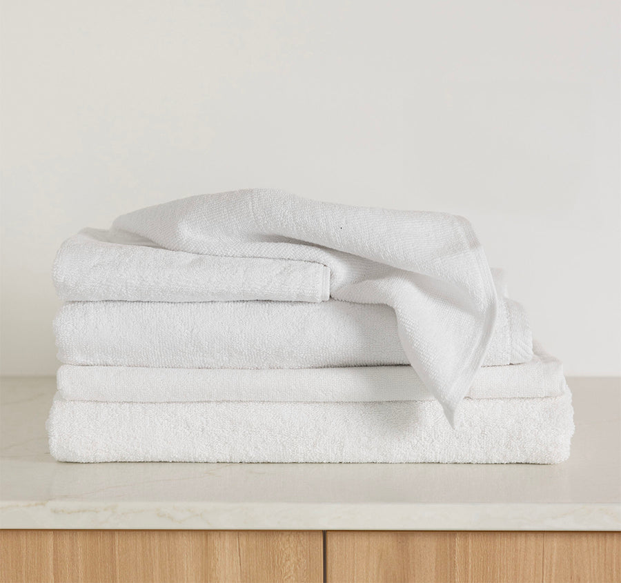 Chateau 500gsm Cotton Bath Towel Range White