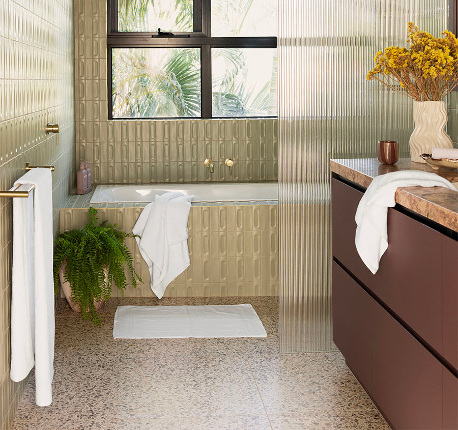 Chateau 500gsm Cotton Bath Towel Range White