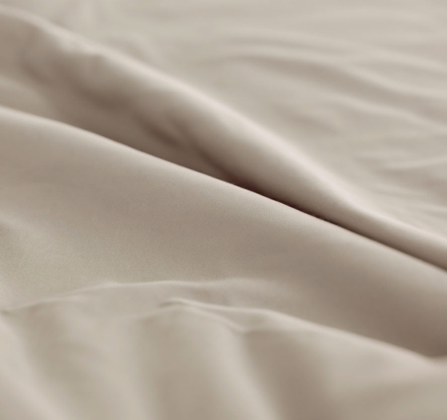 Chateau 210THC Polyester Cotton Sheet Range Mocha
