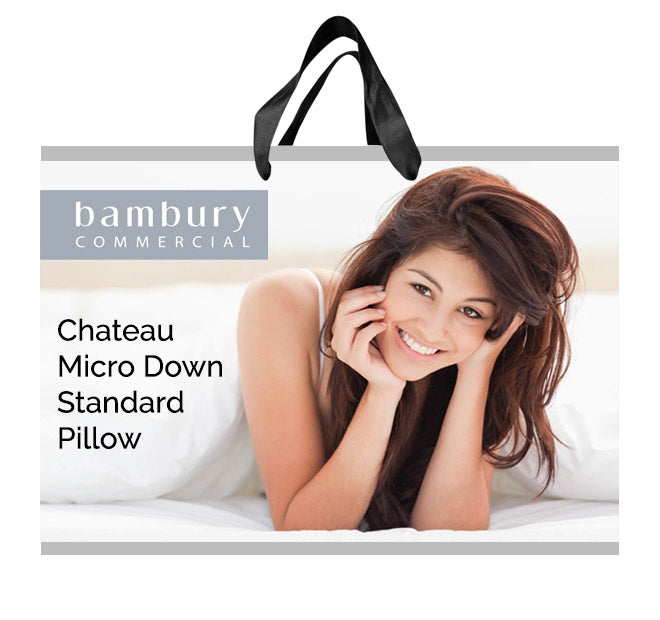 Chateau Micro Down Standard Pillow Medium