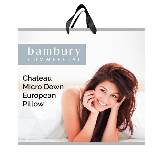 Chateau Micro Down European Pillow