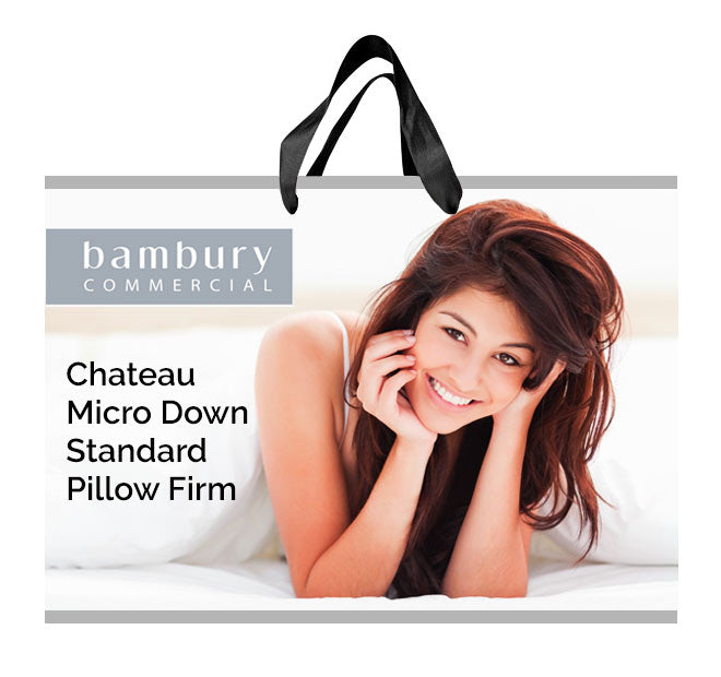 Chateau Micro Down Standard Pillow Firm