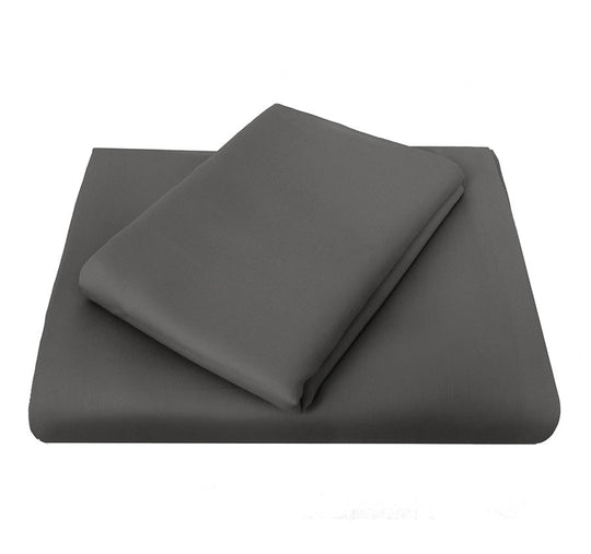 Chateau 210THC Polyester Cotton Sheet Range Pewter