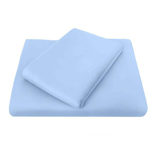 Chateau 210THC Polyester Cotton Sheet Range Blue