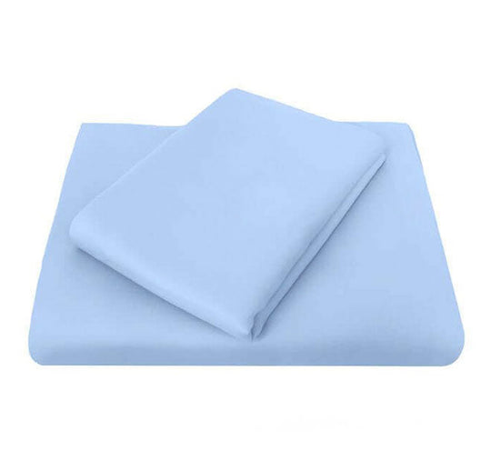 Chateau 210THC Polyester Cotton Sheet Range Blue