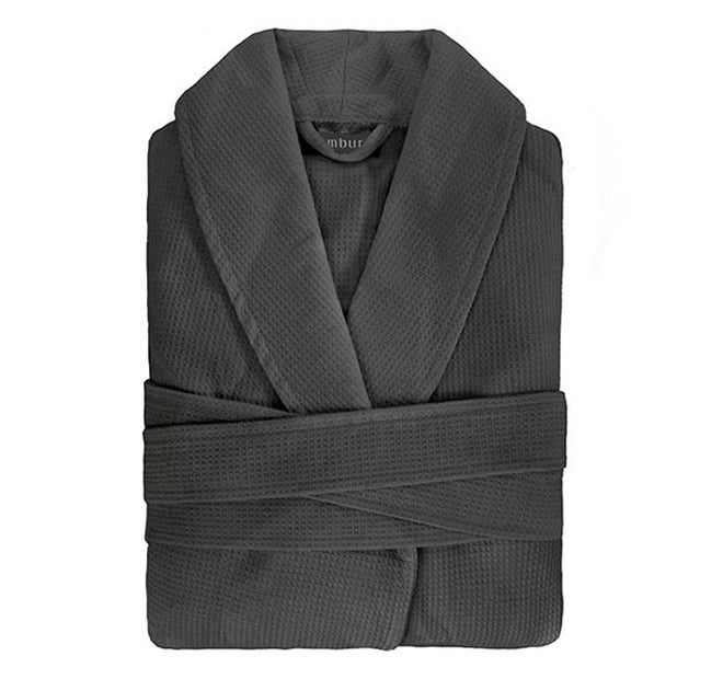 Chateau Waffle Robe Charcoal