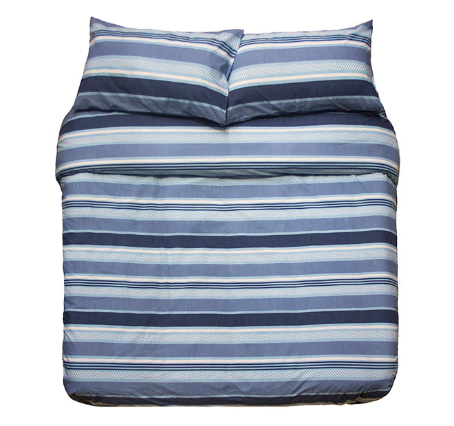 Indiana Quilt Cover Set Range Blue