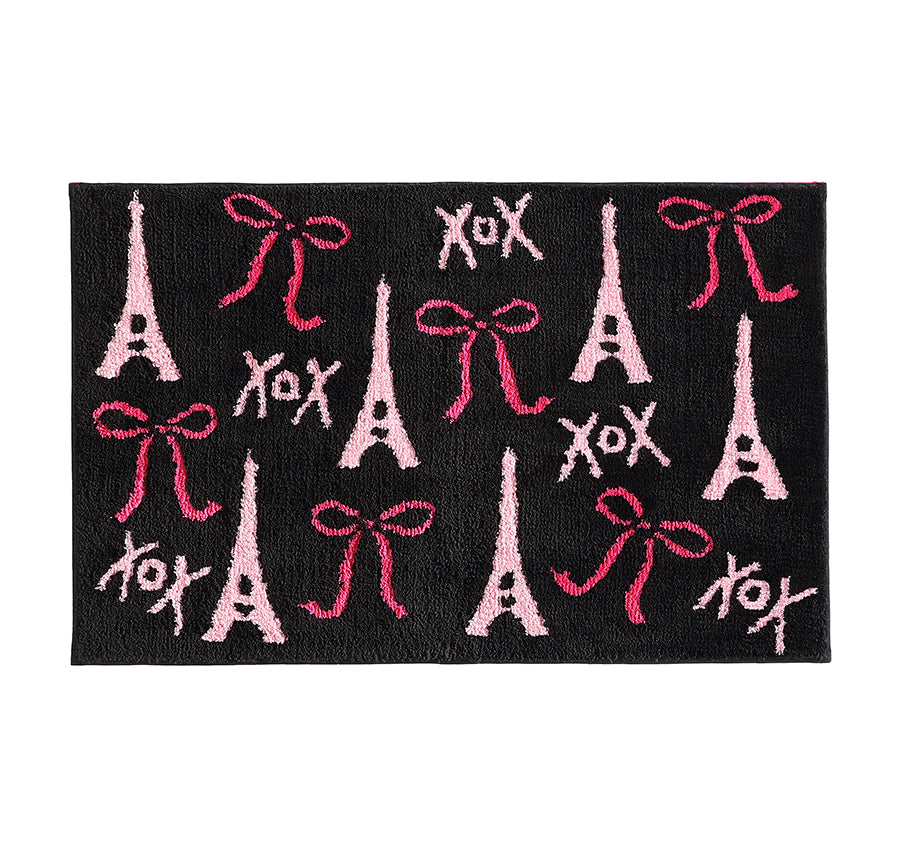 Bows In Paris 50 x 80cm Bath Mat