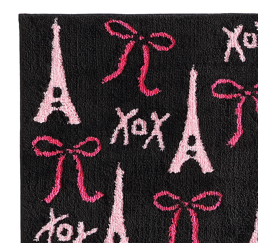 Bows In Paris 50 x 80cm Bath Mat