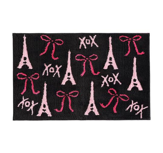 Bows In Paris 50 x 80cm Bath Mat
