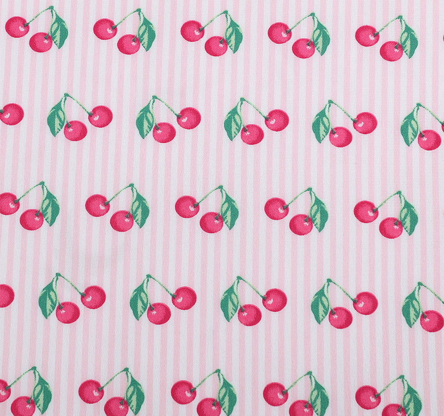 Cherry Stripe Sheet Set Range 