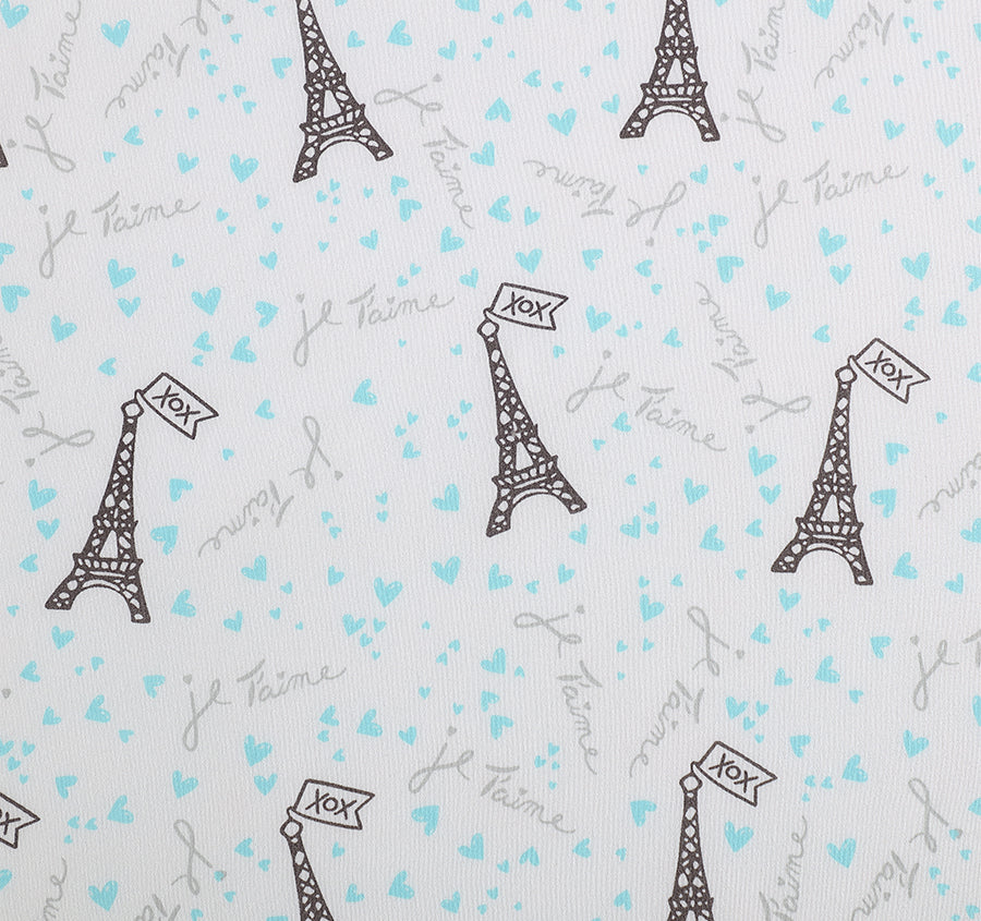 Je Taime Paris Sheet Set Range Blue