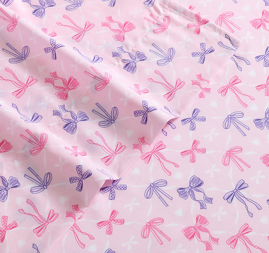 Lovely Bow Trellis Sheet Set Range 
