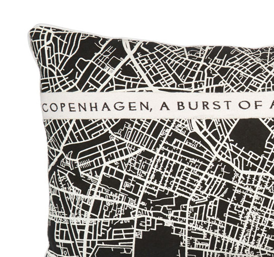 Ambition 30x60cm Filled Cushion Black