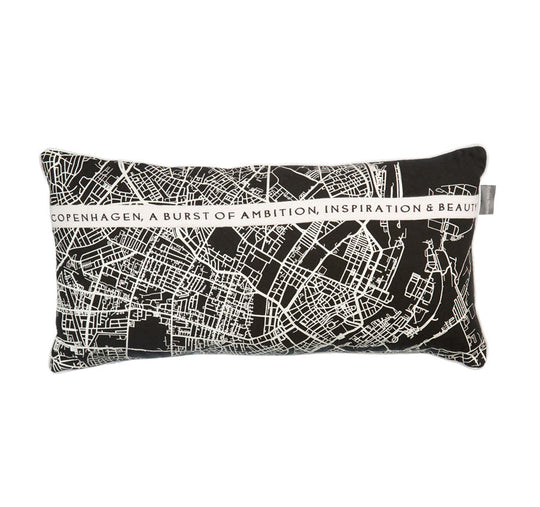 Ambition 30x60cm Filled Cushion Black