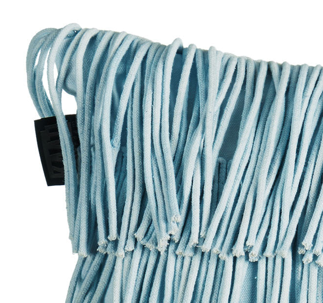 Flapper 40x40cm Filled Cushion Light Blue