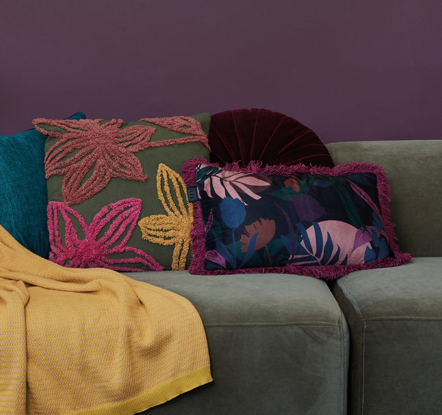 Fleura 30x50cm Filled Cushion Multi