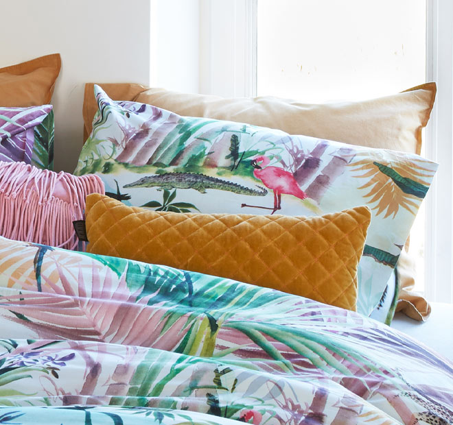 Paradise Lost Quilt Cover Set Range