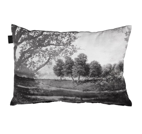 Phantom 40x60cm Filled Cushion Black