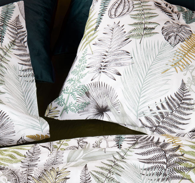 Primeval Quilt Cover Set Range Green