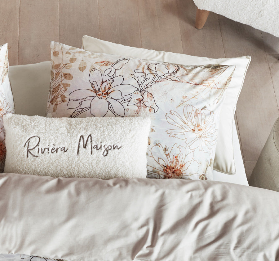 Riviera Maison Quilt Cover Set Range Natural