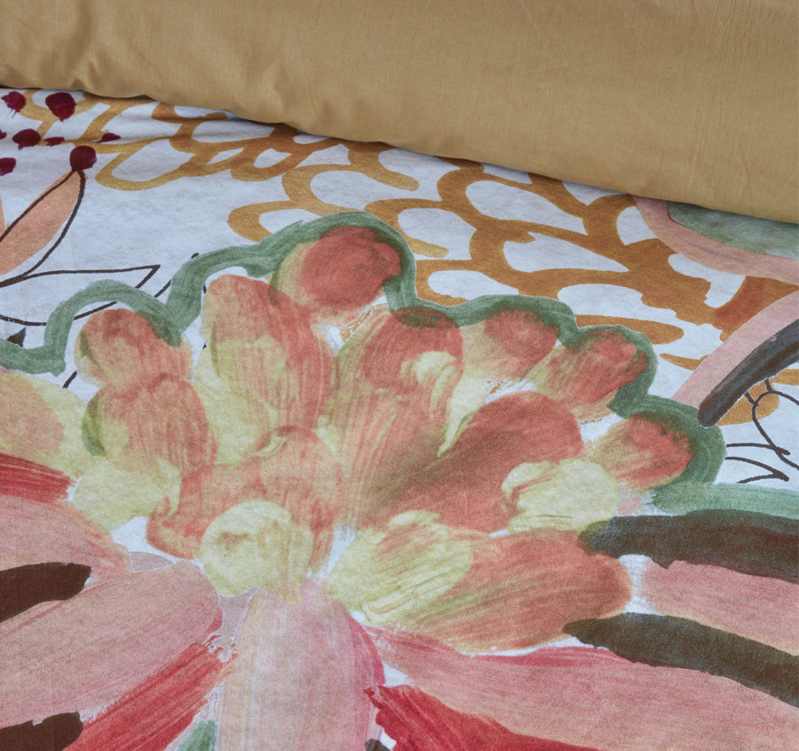 Scarlett Quilt Cover Set Range Multi