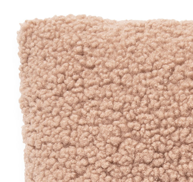 Sherpa 45x45cm Filled Cushion Brown