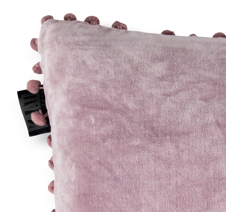 Svenja 43x43cm Filled Cushion Mauve