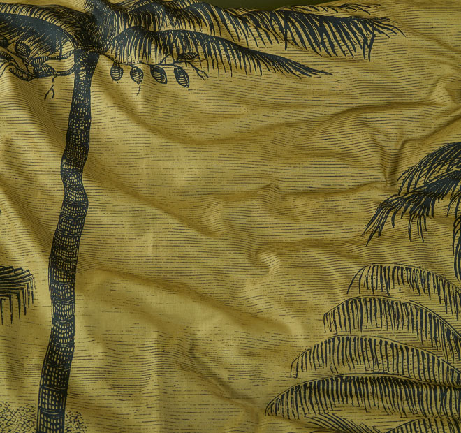 Tour Du Monde Quilt Cover Set Range Ochre