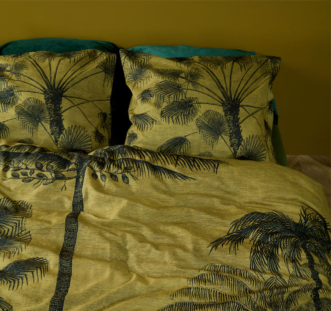 Tour Du Monde Quilt Cover Set Range Ochre