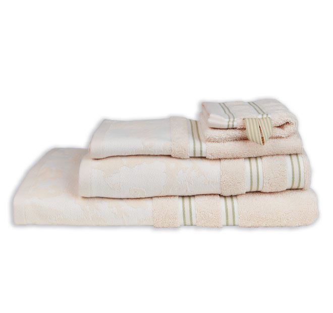Fleurir Bath Towel Range Off White