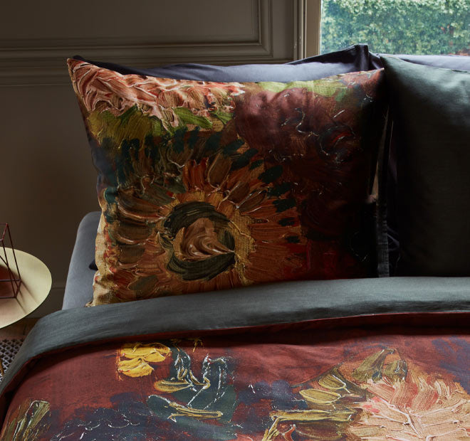 Gladioli Quilt Cover Set Range Red