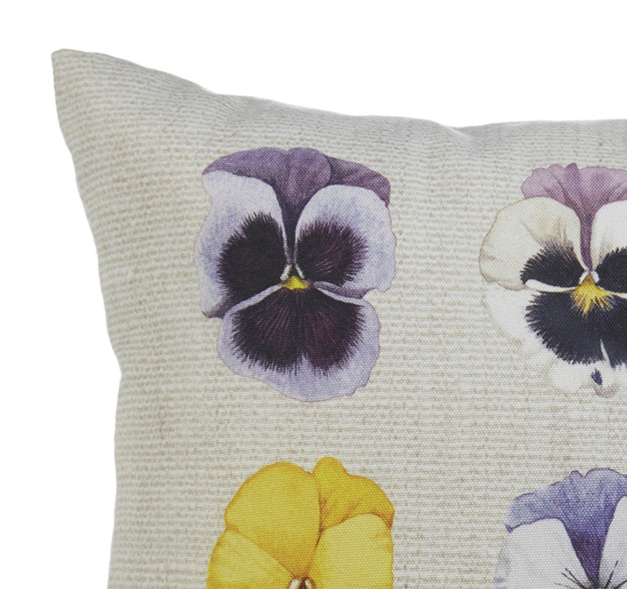 Viooltjes 43x43cm Filled Cushion Multi