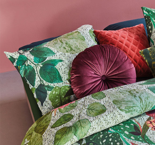 Wildwood Quilt Cover Set Range Green