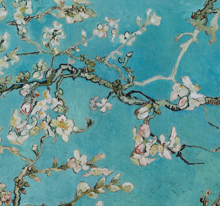 Blossom Tea Towel Blue