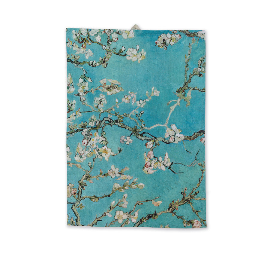 Blossom Tea Towel Blue