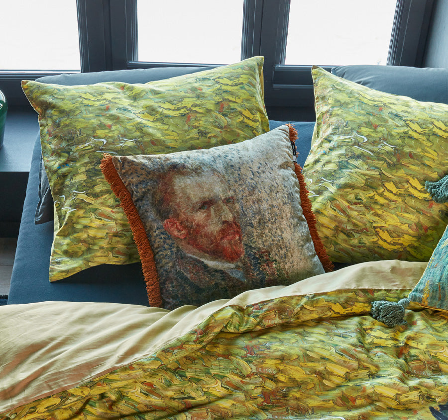 Evening Twilight Quilt Cover Set Range Ochre