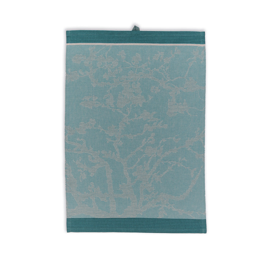 Fleurir Tea Towel Blue