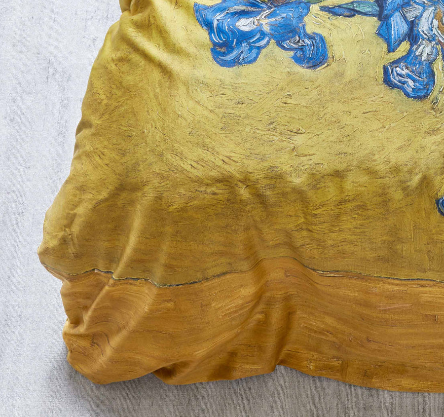 Irises Quilt Cover Set Range Yellow