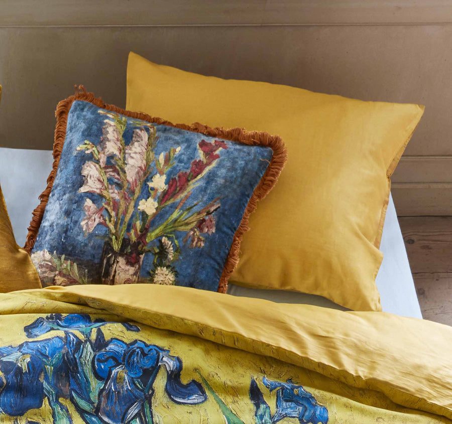 Irises Quilt Cover Set Range Yellow