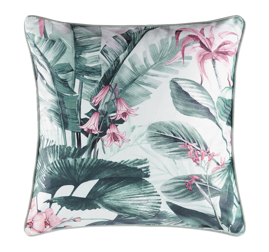 Abbey 43x43cm Filled Cushion Green