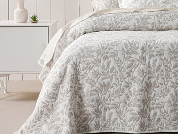 Amelia Bedspread Set Range Stone