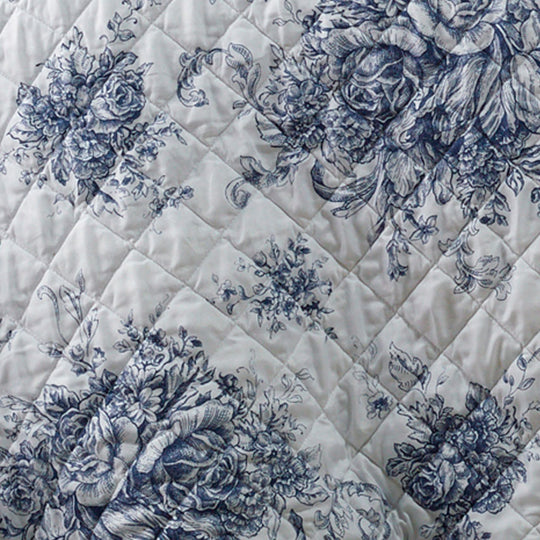 Amorette 5-7 Piece Bedspread Set Range Blue