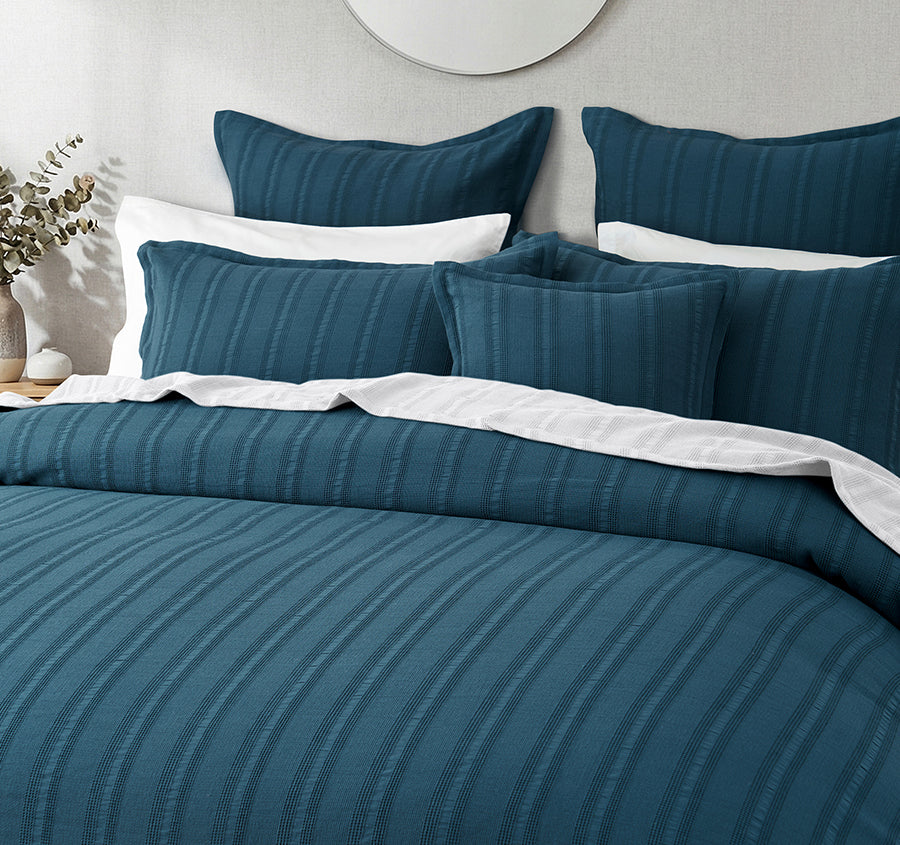 Ashcombe 43x43cm Filled Cushion Blue
