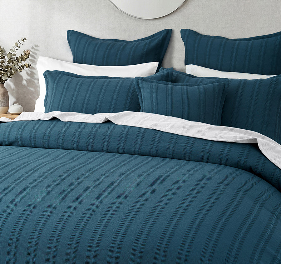 Ashcombe Bedspread Set Range Blue
